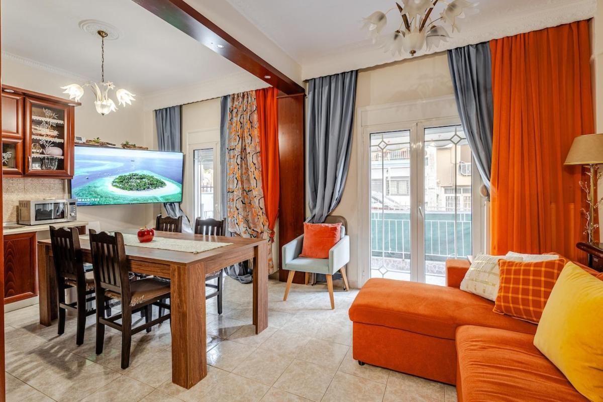 Fully Equipped And Family Friendly Skg Center Apartment Thessaloníki Luaran gambar